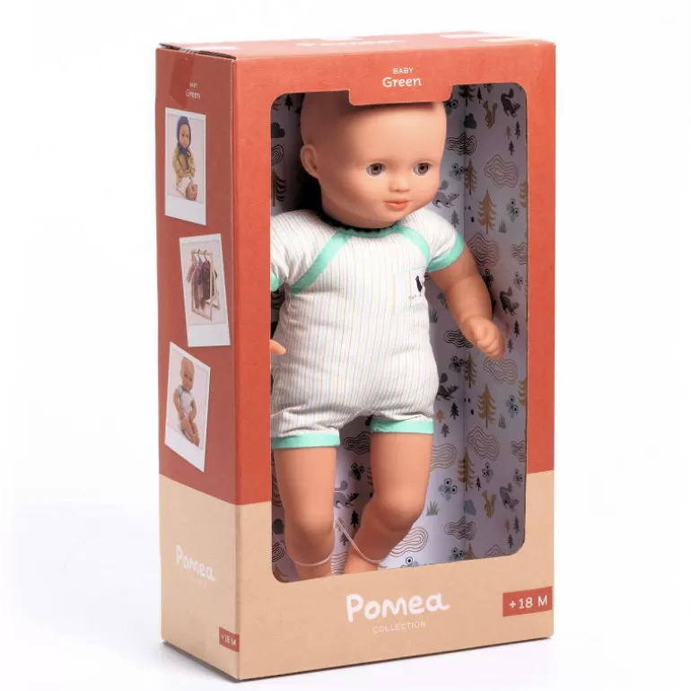 Djeco Poupées, Peluches<Poupee A Habiller Green Pomea De 7880