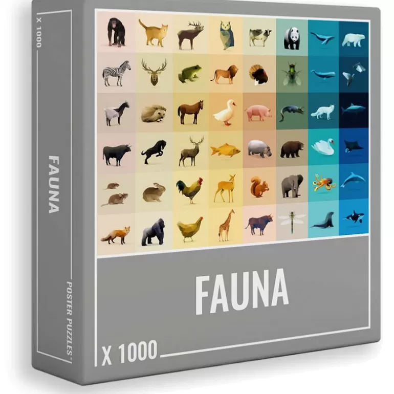 POPPIK Jeux, Puzzles Et Stickers Poppik<Puzzle 1000 Pieces "Faune" Cloudberries