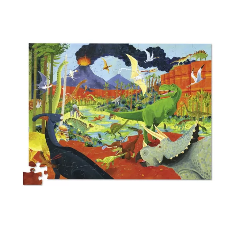 Crocodile Creek Puzzles Dès 6 Ans, 100 Pcs<Puzzle '36 Dinosaures' 100 Pcs