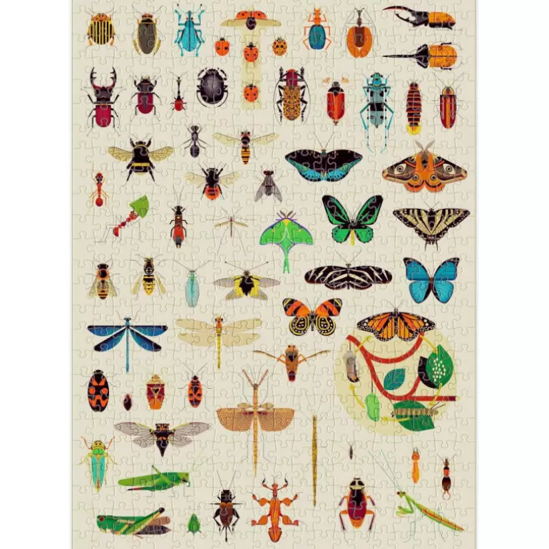 POPPIK Jeux, Puzzles Et Stickers Poppik<Puzzle 500 Pieces "Insectes"