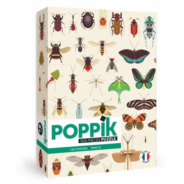 POPPIK Jeux, Puzzles Et Stickers Poppik<Puzzle 500 Pieces "Insectes"