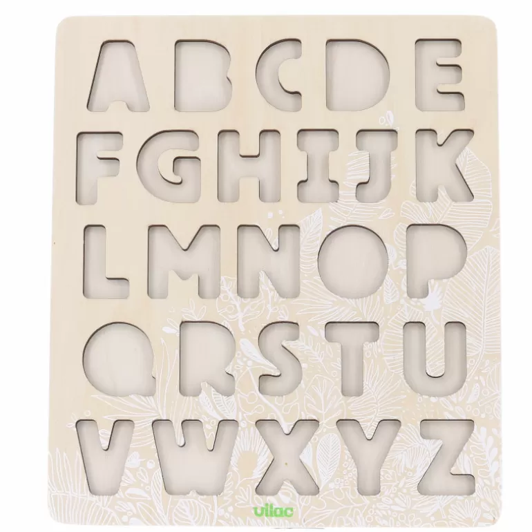 VILAC Puzzles Dès 2 Ans: 2, 12 Et 24 Pcs<Puzzle Abc "Sous La Canopee" Alphabet A Encastrer 2738