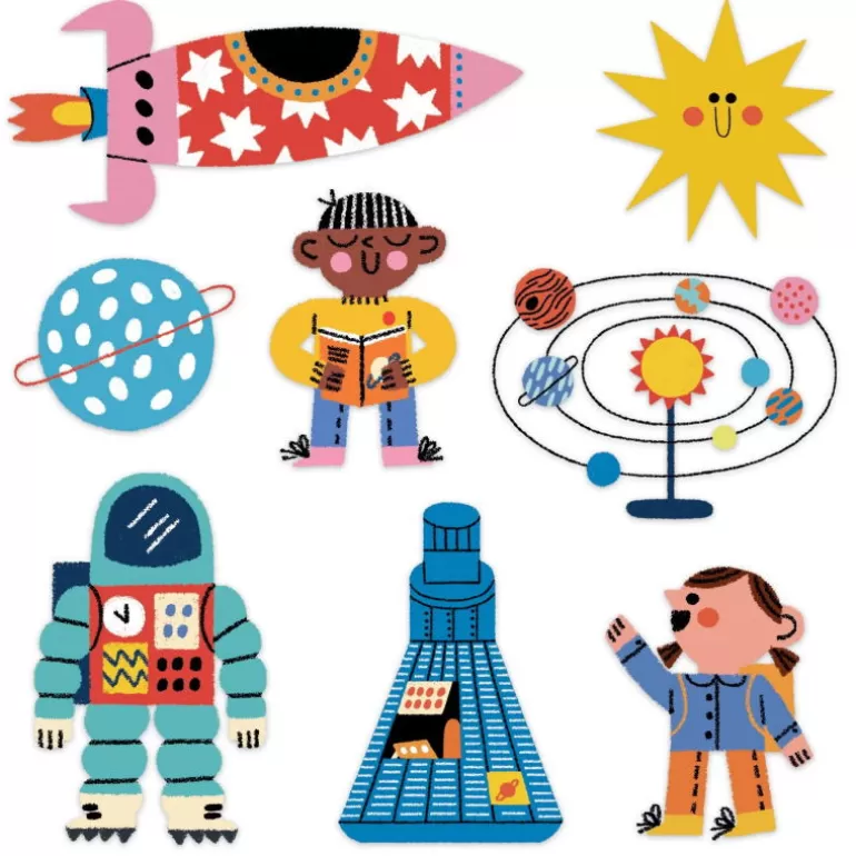 Mudpuppy Puzzles Dès 5 Ans, 54 Pcs<Puzzle 'Cherche & Trouve' Musee De L'Air Et De L'Espace 64 Pcs