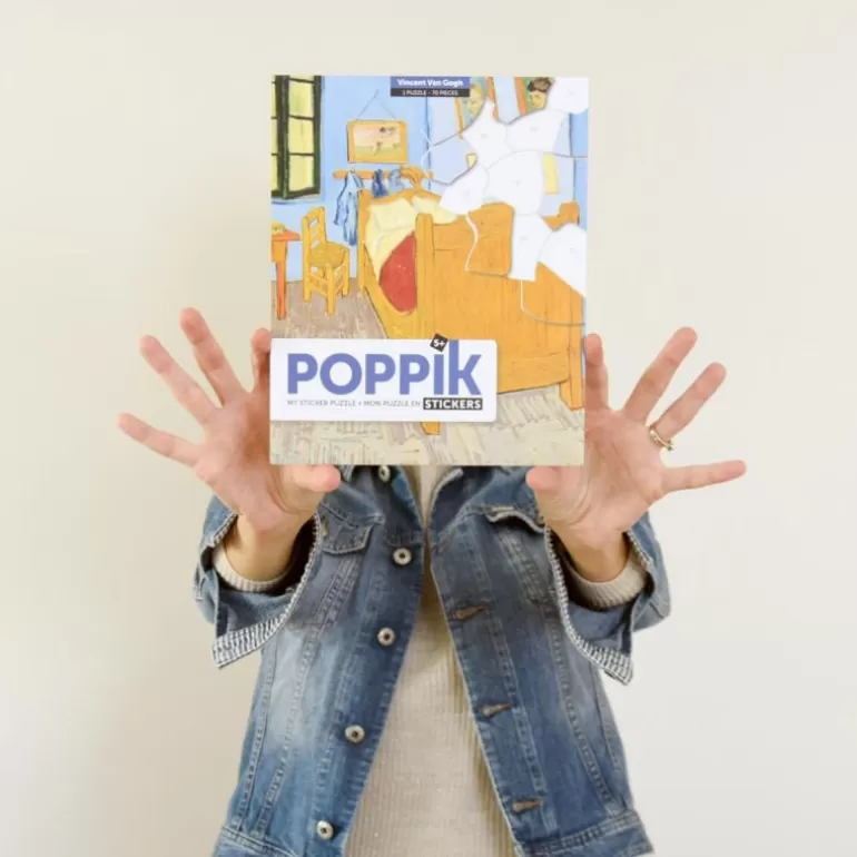 POPPIK Jeux, Puzzles Et Stickers Poppik<Puzzle De 70 Stickers "La Chambre De Vincent Van Gogh"