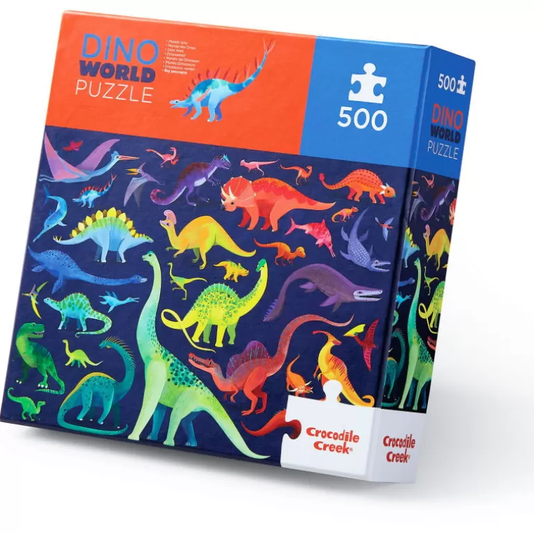 Crocodile Creek Puzzles Dès 8 Ans, 500 Pcs Et +<Puzzle Dinosaures 500 Pcs