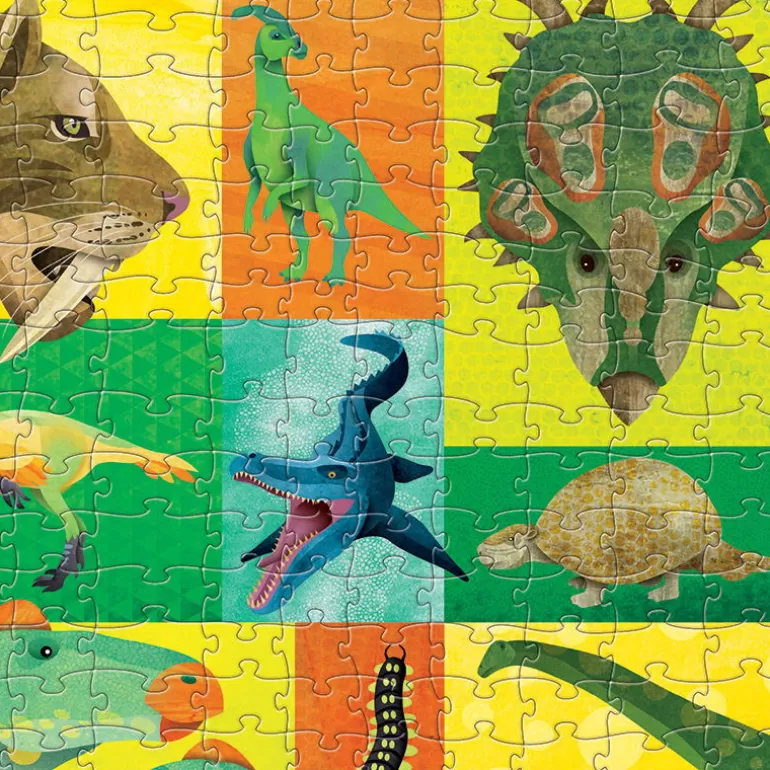 Crocodile Creek Puzzles Dès 8 Ans, 500 Pcs Et +<Puzzle Famille 'Les Geants Prehistoriques' 500 Pcs