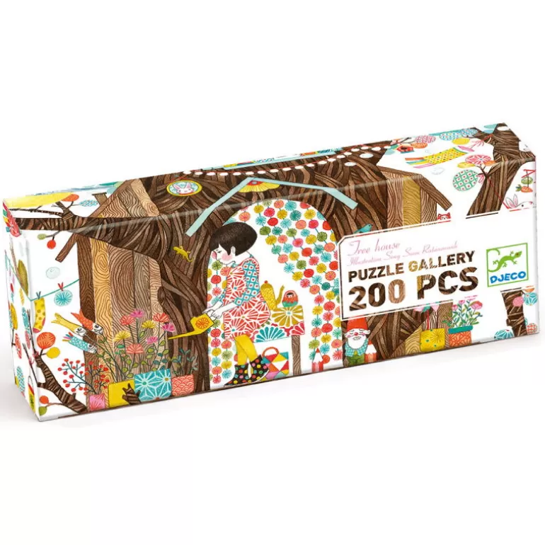 Djeco Puzzles Djeco<Puzzle Gallery 200 Pcs "Tree House" 7641