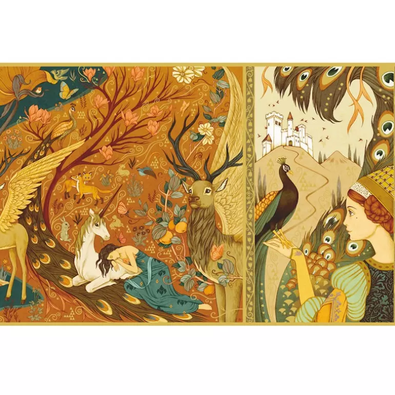 Djeco Puzzles Djeco<Puzzle Jardin Des Licornes 500 Pcs 7624
