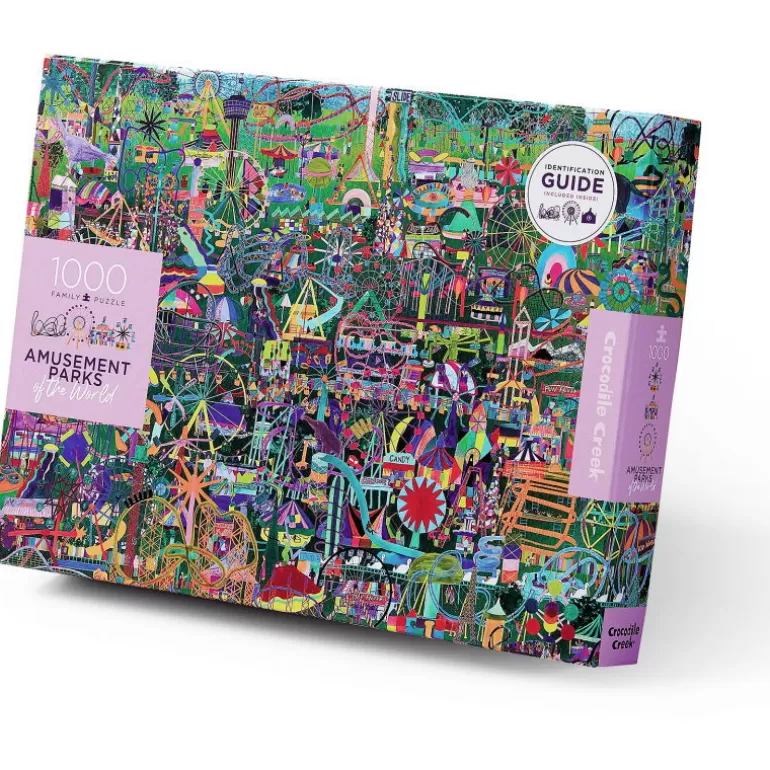 Crocodile Creek Puzzles Dès 8 Ans, 500 Pcs Et +<Puzzle 'Les Parcs D'Attractions Du Monde' 1000 Pcs