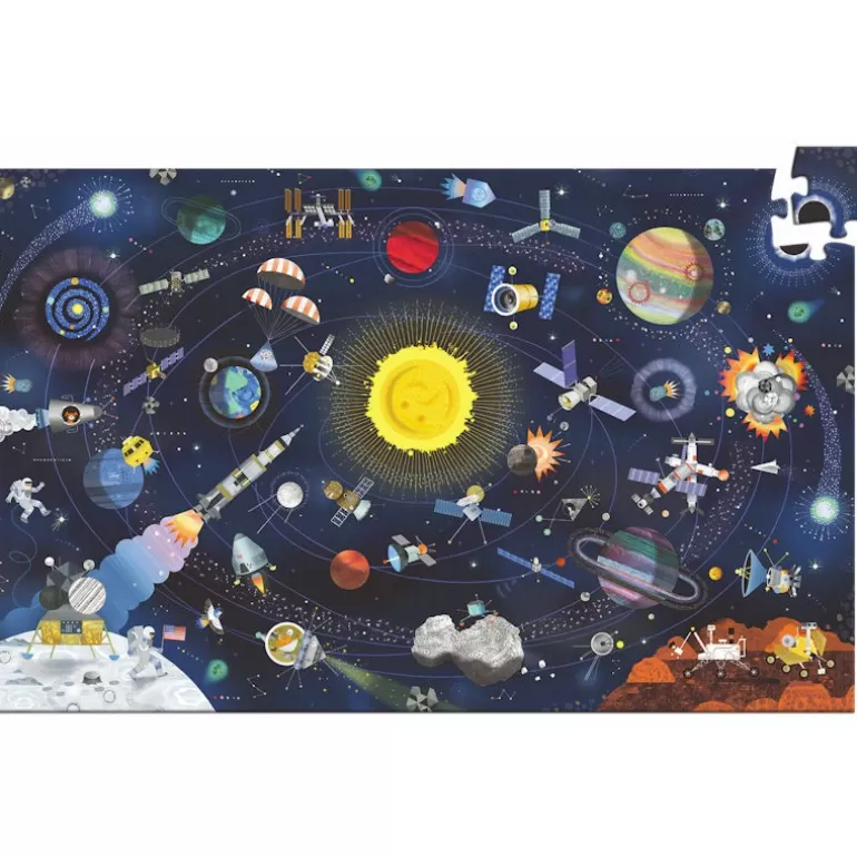 Djeco Puzzles Djeco<Puzzle Observation L'Espace 200 Pcs 7413