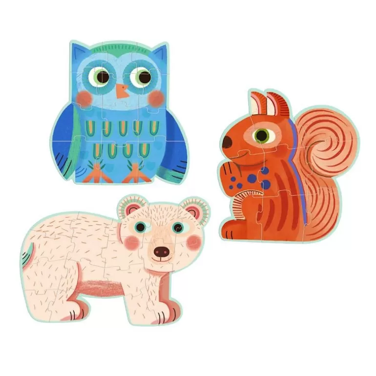 Djeco Puzzle Djeco<Puzzle Primo Dans La Foret 7143