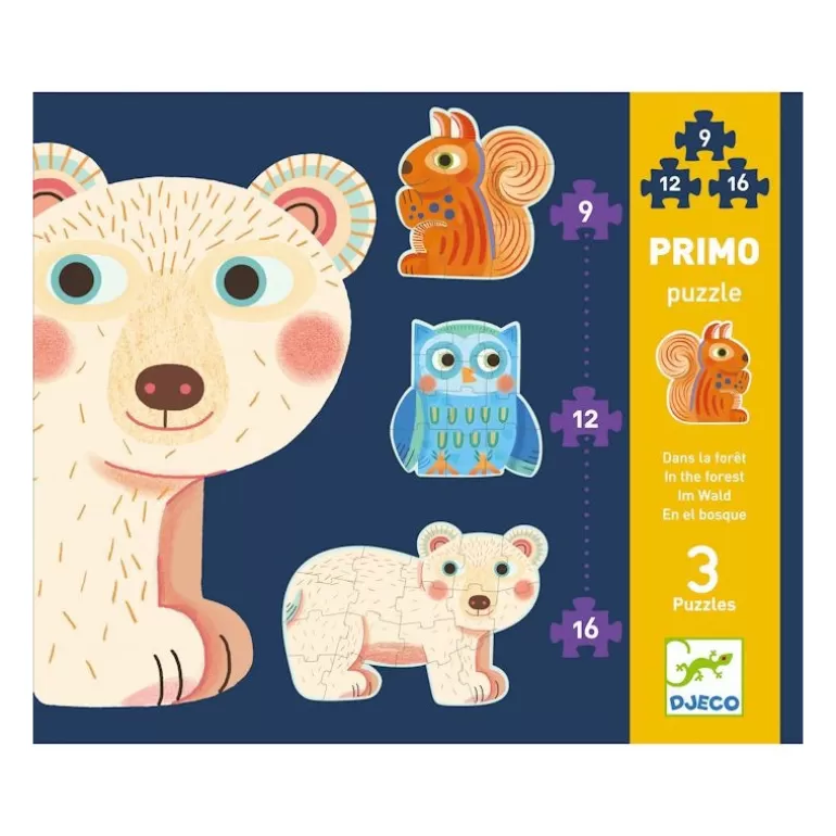 Djeco Puzzle Djeco<Puzzle Primo Dans La Foret 7143