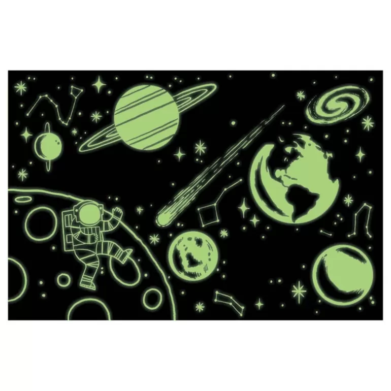 Mudpuppy Puzzles Dès 6 Ans, 100 Pcs<Puzzle Qui Brille Dans Le Noir 'Cosmos' 100 Pcs