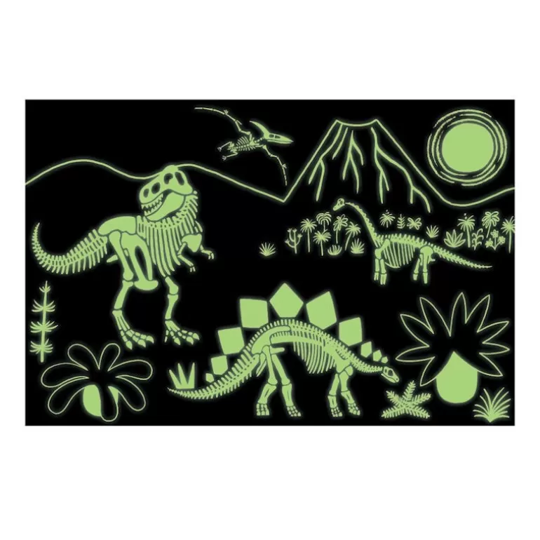 Mudpuppy Puzzles Dès 6 Ans, 100 Pcs<Puzzle Qui Brille Dans Le Noir 'Dinosaures' 100 Pcs
