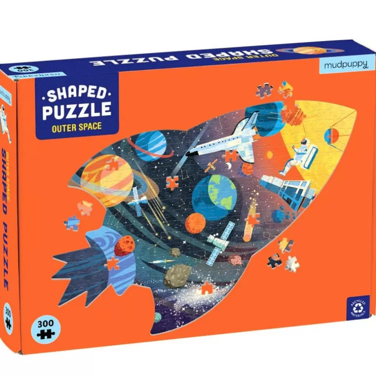 Mudpuppy Puzzles Dès 7 Ans, 200 À 400 Pcs<Puzzle Silhouette 300 Pcs 'Cosmos'