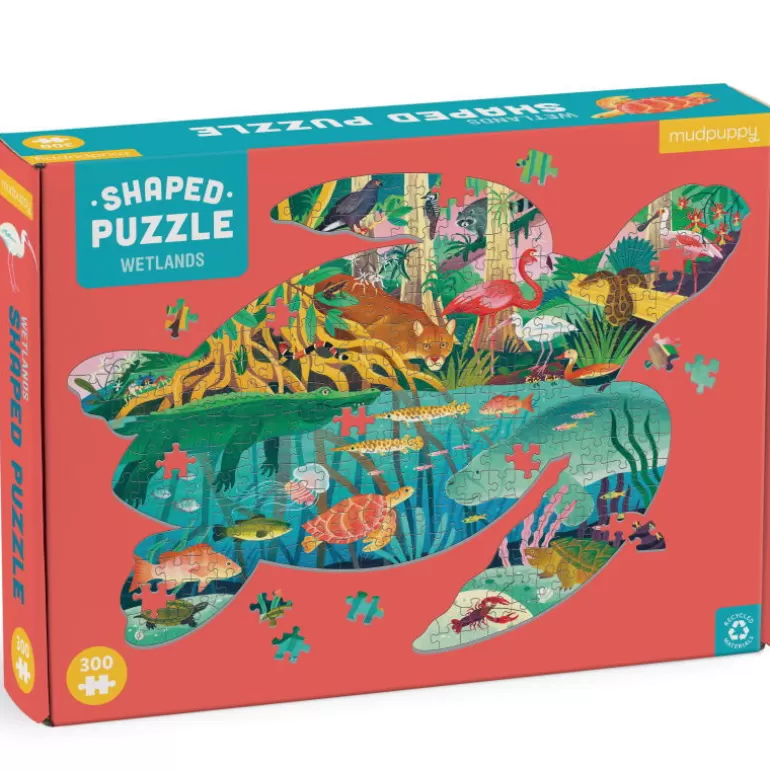 Mudpuppy Puzzles Dès 7 Ans, 200 À 400 Pcs<Puzzle Silhouette 300 Pcs 'Marecages'