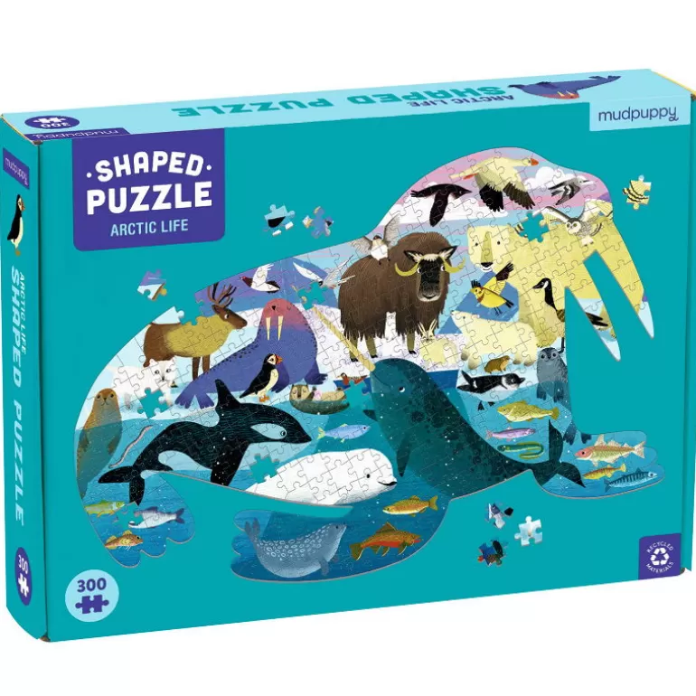 Mudpuppy Puzzles Dès 7 Ans, 200 À 400 Pcs<Puzzle Silhouette 300 Pcs 'Vie Dans L'Arctique'