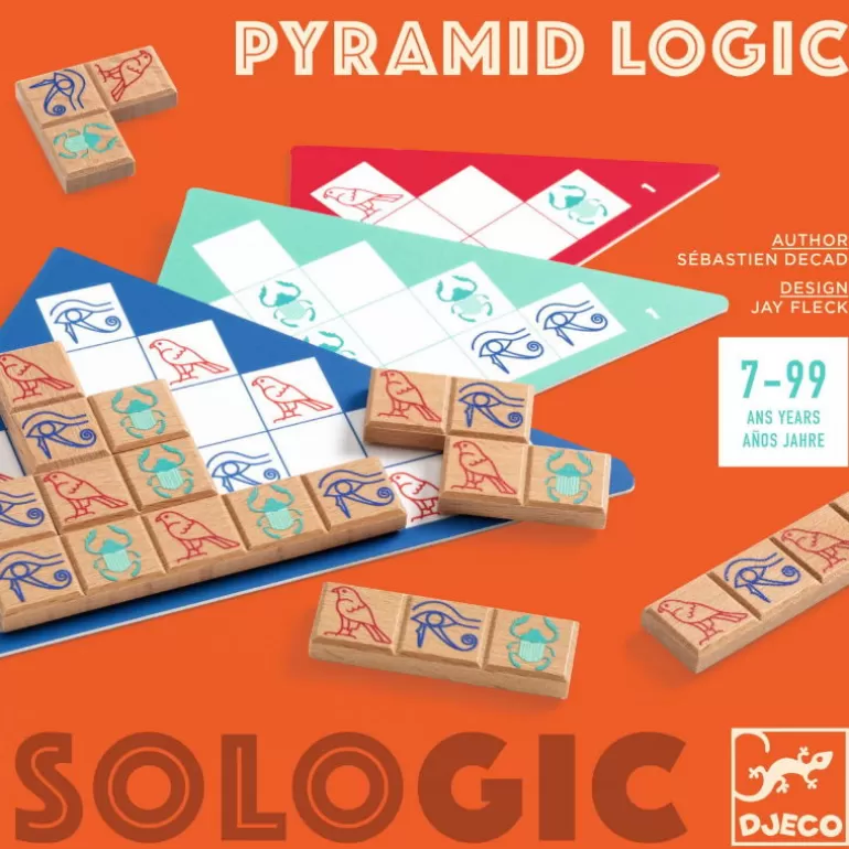 Djeco Jeux De Société<Pyramid Logic Jeu Sologic De 8532