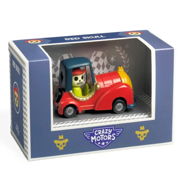 Djeco Jouets Garage, Voitures<Red Skull Voiture Crazy Motors 5470