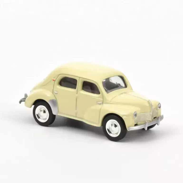 NOREV Jouets Garage, Voitures<Renault 4Cv Blanc Creme 1946, Voiture 1/64