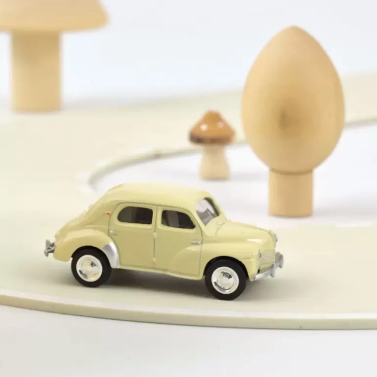 NOREV Jouets Garage, Voitures<Renault 4Cv Blanc Creme 1946, Voiture 1/64