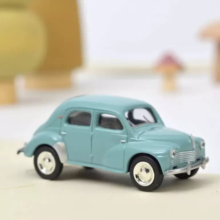 NOREV Jouets Garage, Voitures<Renault 4Cv Bleu Clair 1952 1/64