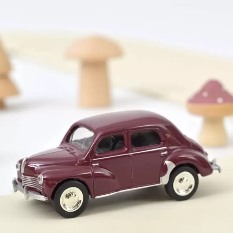 NOREV Jouets Garage, Voitures<Renault 4Cv Bordeaux 1950 1/64