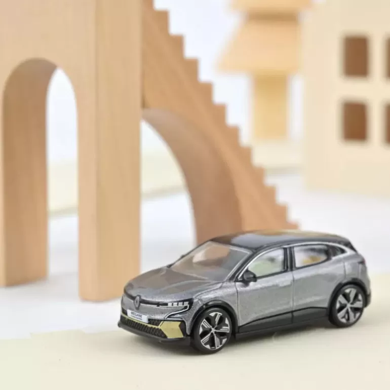 NOREV Jouets Garage, Voitures<Renault Megane E-Tech 100% Electrique 2022 Grise Et Noire, Voiture Jouet