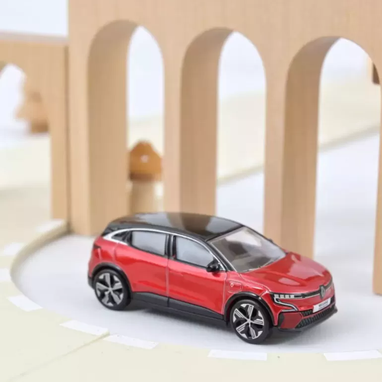 NOREV Jouets Garage, Voitures<Renault Megane E-Tech 100% Electrique 2022 Rouge Flamme Et Noire, Voiture Jouet