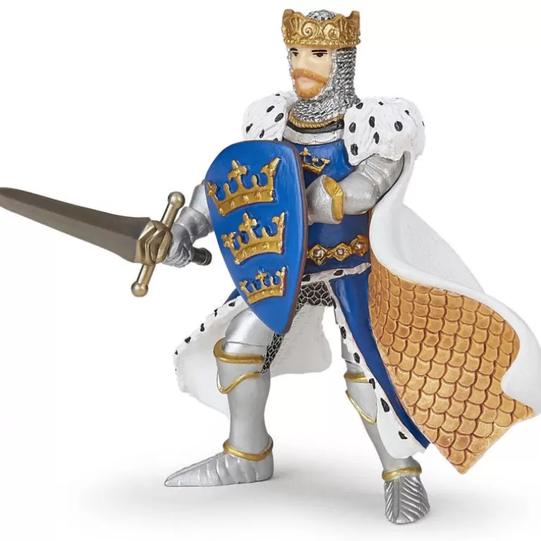 Papo Figurines Papo<Roi Arthur Bleu, Figurine 39953