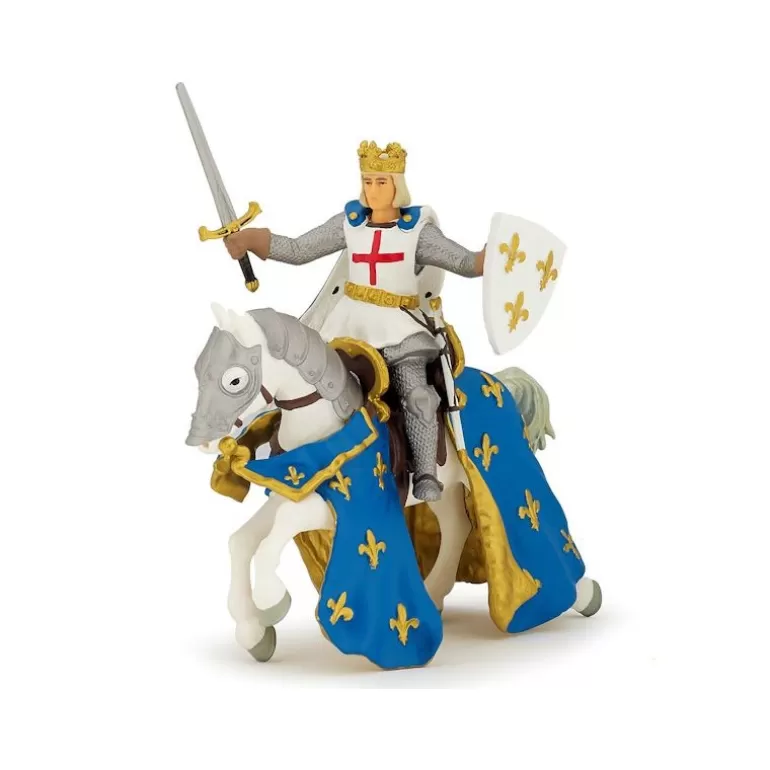 Papo Figurines Papo<Saint Louis Et Son Cheval 39841