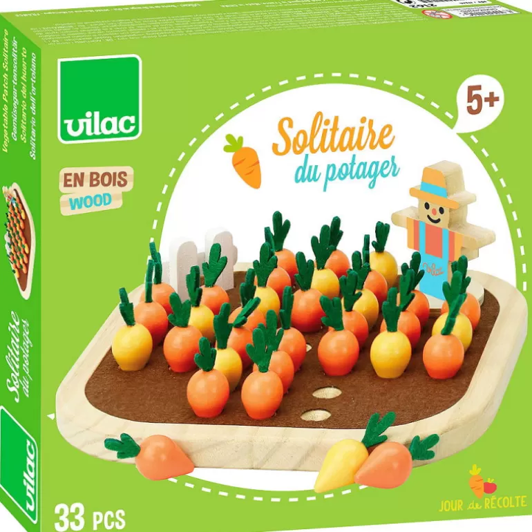 VILAC Jeux De Société<Solitaire Du Potager 'Jour De Recolte' 2162