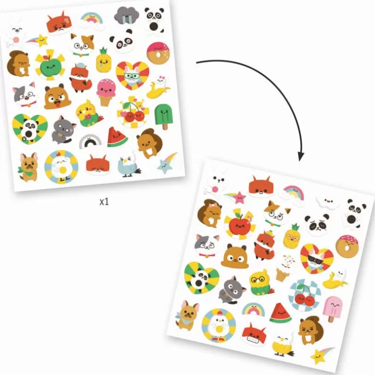 Djeco Autocollants Et Décalcomanies<Stickers Animes 'Emoji' 9266