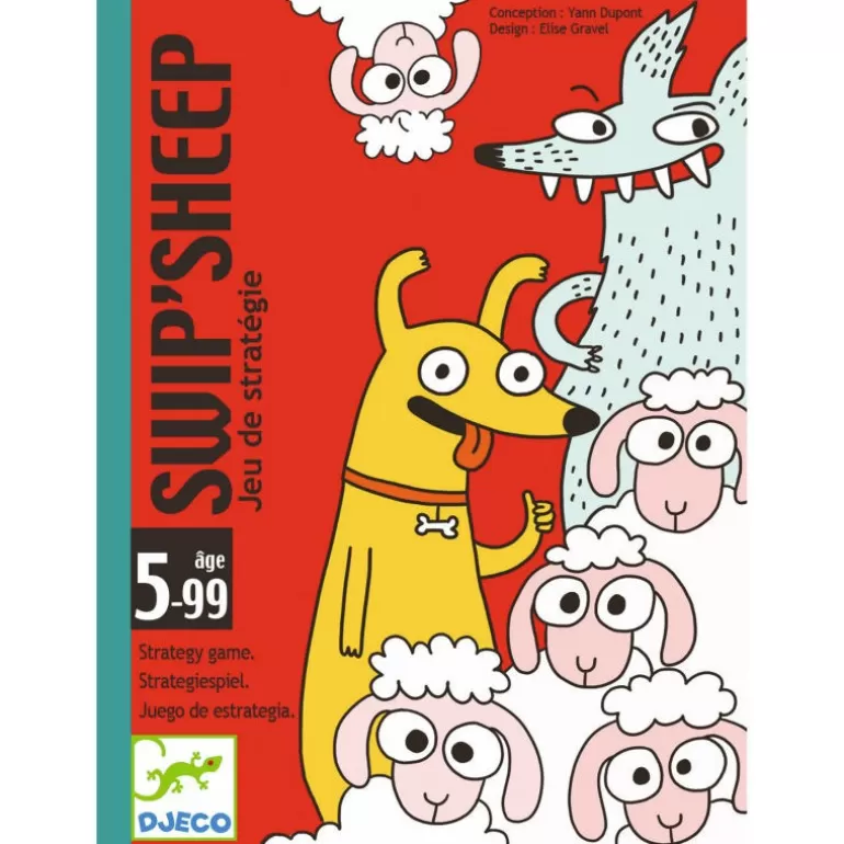 Djeco Jeux De Société<Swip'Sheep, Jeu De Cartes 5145