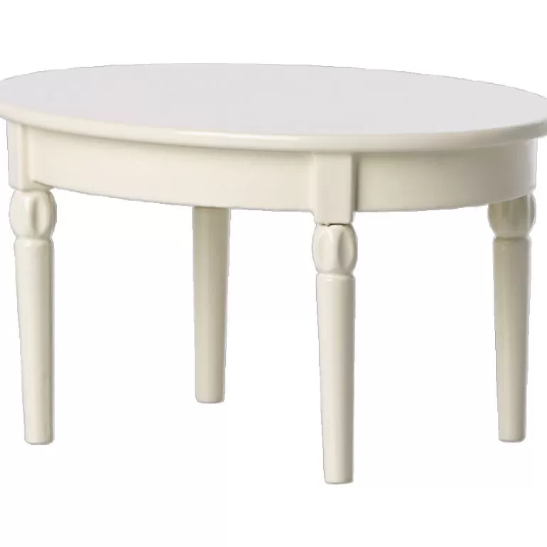 Maileg Maison De Poupee En Bois<Table Blanche Miniature (Grand Modele) Pour Souris