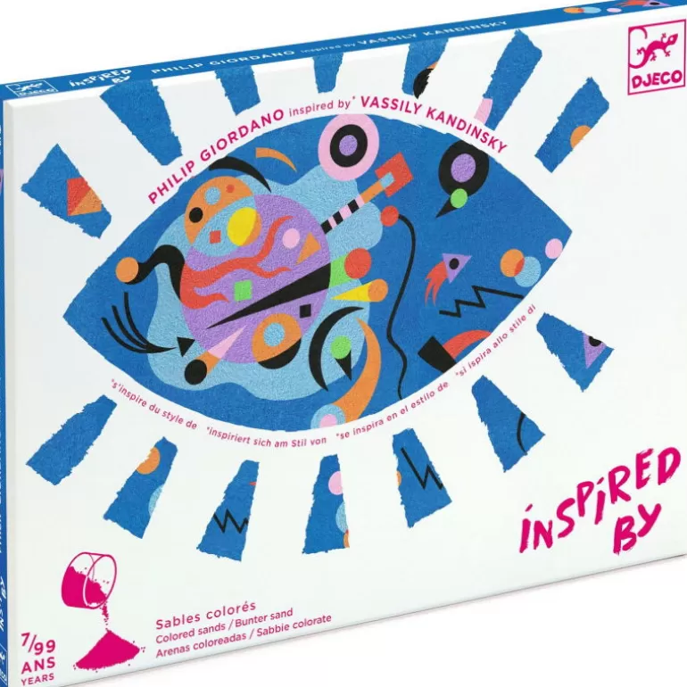 Djeco Djeco Inspired By<Tableaux De Sable "Abstractions" 9382 Inspired By Vassily Kandinsky