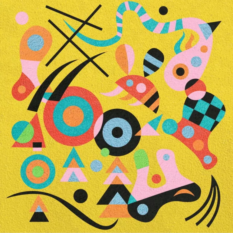 Djeco Djeco Inspired By<Tableaux De Sable "Abstractions" 9382 Inspired By Vassily Kandinsky