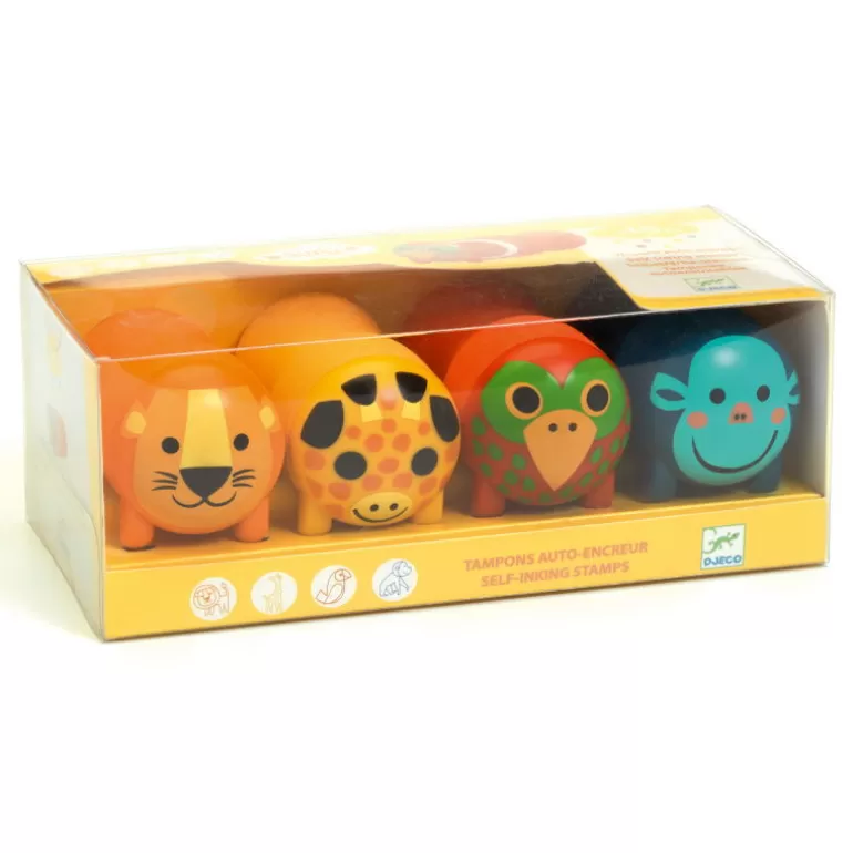 Djeco Tampons<Tampons Pour Les Petits "Animaux De La Savane" 9012