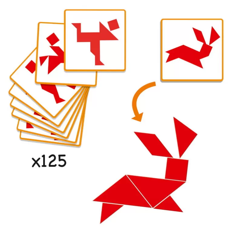 Djeco Jeux De Société<Tangram Jeu Sologic De 8470