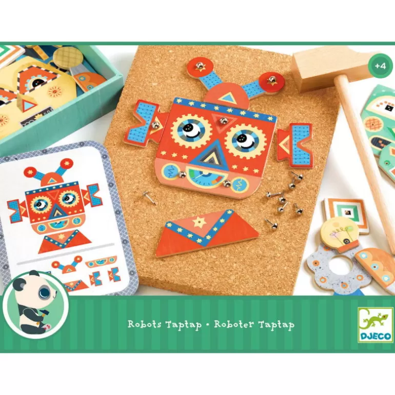 Djeco Bricolage Enfant<Tap Tap Robots 6646