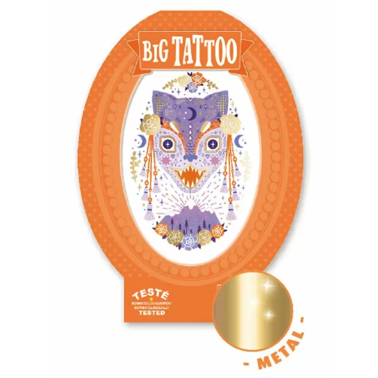 Djeco Tatouages Enfants, Maquillage<Tatouage Enfant Big Tattoo 'Mystic Beast' 9601