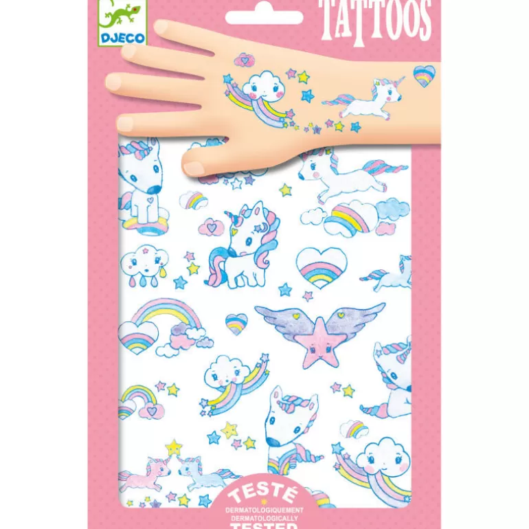 Djeco Tatouages Enfants, Maquillage<Tatouages Licornes 9575