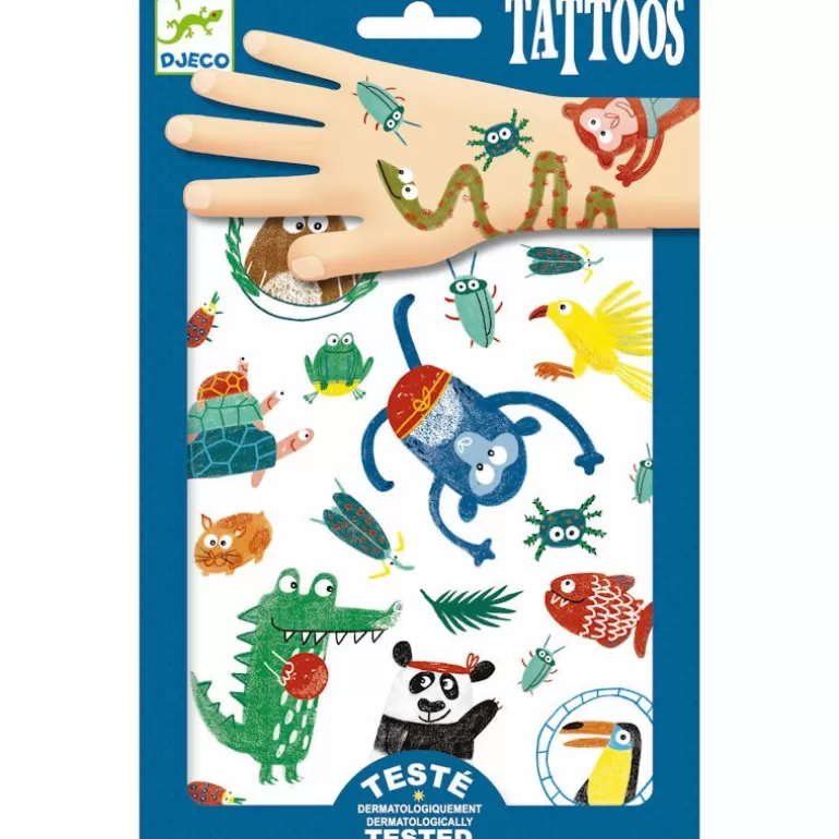 Djeco Tatouages Enfants, Maquillage<Tatouages 'Museaux' 9576