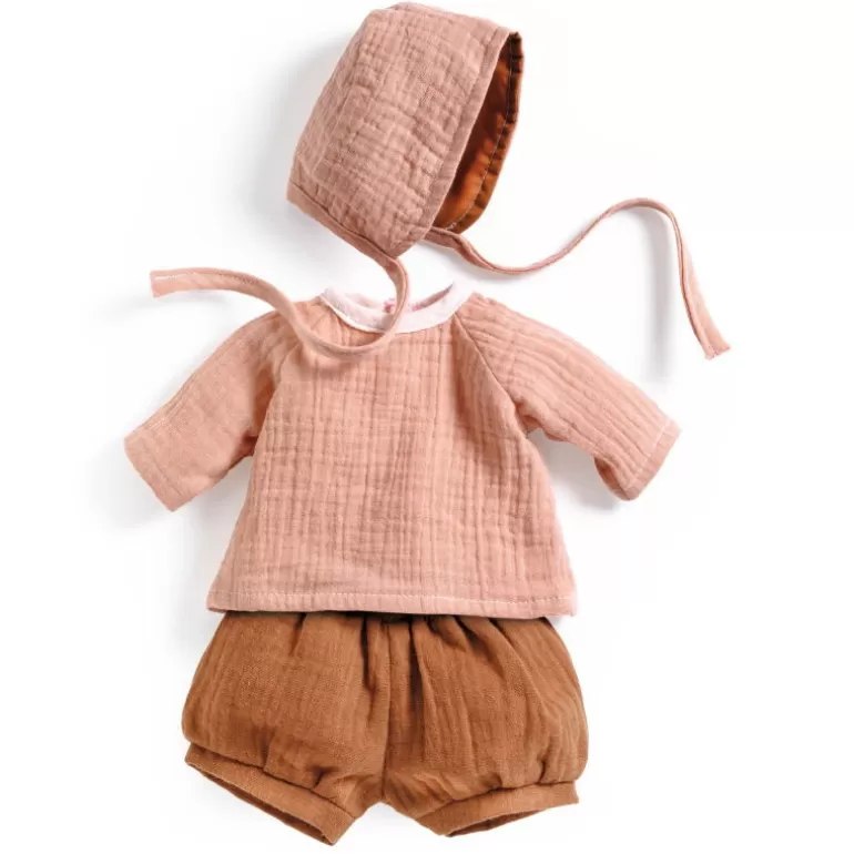 Djeco Poupées, Peluches<Tenue Peach, Vetement De Poupee Pomea De 7897