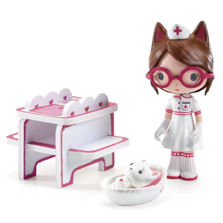 Djeco Tinyly Djeco<Tinyshop De Milou, Maison Pour Figurine Tinyly De 6956