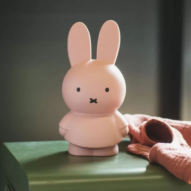 Peluches miffy Décoration Enfants<Tirelire Miffy - Atelier Pierre Junior - 19Cm - Rose Poudre