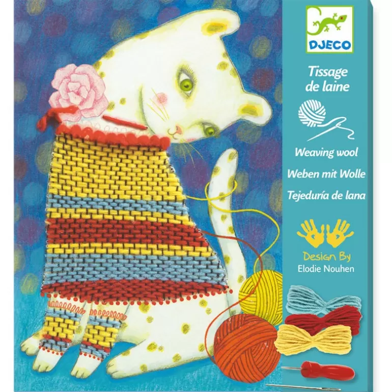 Djeco Couture Et Broderie Pour Enfant<Tissage De Laine 'Pull Et Pelotes' 9833