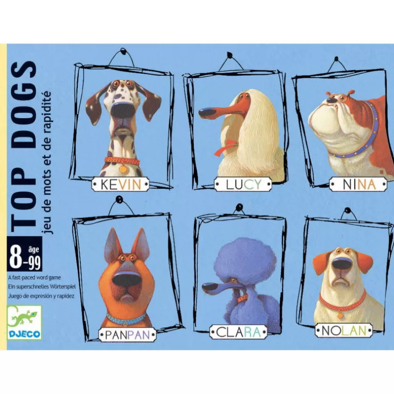 Djeco Jeux De Société<Top Dogs, Jeu De Cartes 5099