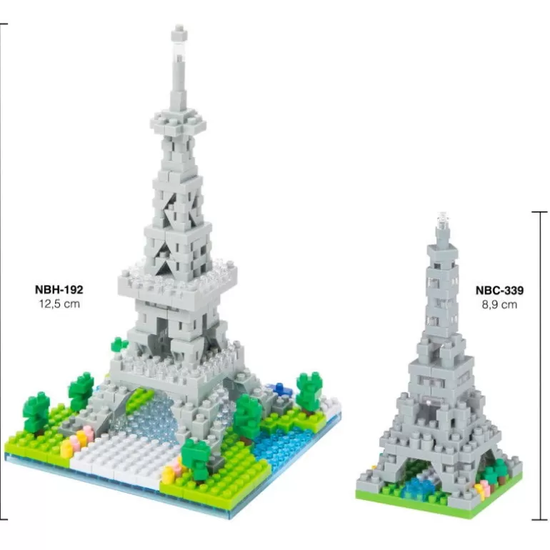 nanoblock Jeux De Construction<Tour Eiffel (Petit Modele)