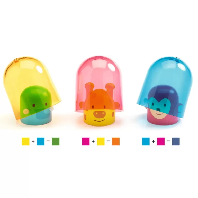 Djeco Jouets À Tirer, Jouets À Pousser<Train D'Activite A Trainer "Rainbow Train", Jouet A Tirer 6326